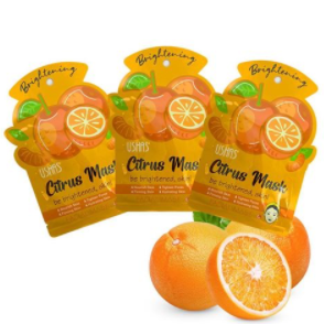 USHAS MASCARILLA CITRUS CAJA 12PCS HKMN023