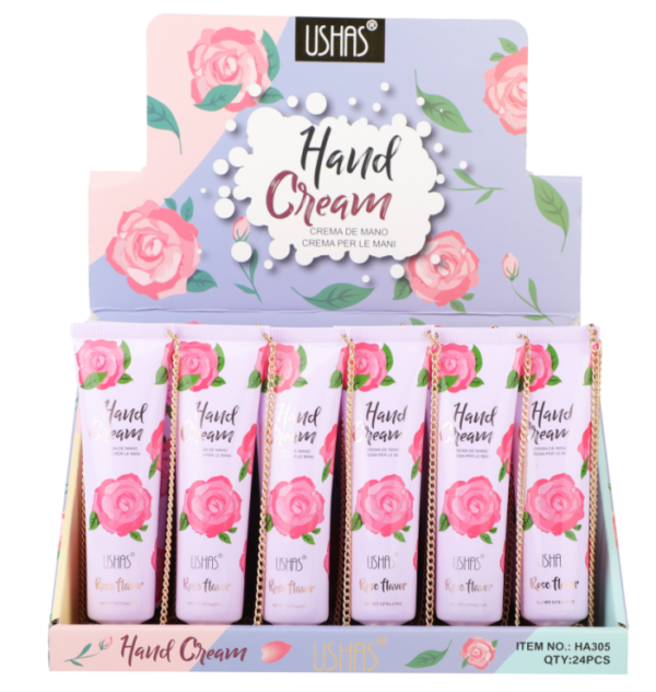 USHAS CREMA DE MANO ROSE 50ML x1 HAHN305