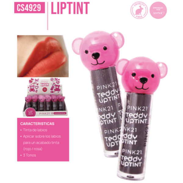 TINTA DE LABIOS TEDDY PINK 21 CS4929/67582