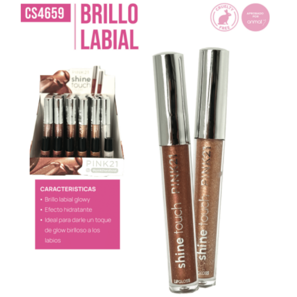 BRILLO LABIAL PINK 21 CS4659/67643