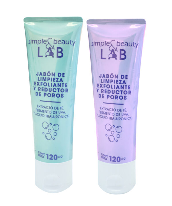 JABON DE LIMPIEZA EXFOLIANTE Y REDUCTOR DE POROS 120CC SYB0010