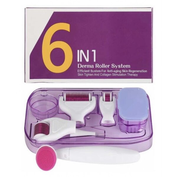 Derma Roller Kit Agujas Professional 4 En 1 Facial Corporal 18034 - Imagen 4