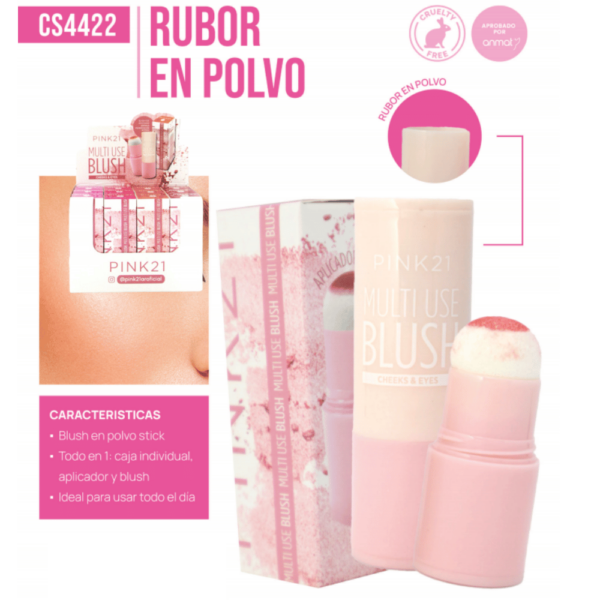 RUBOR MULTIUSO PINK 21 68237/CS4422