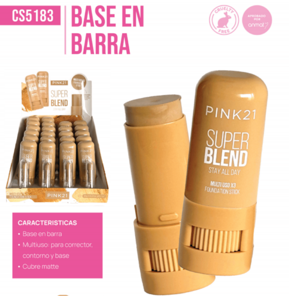 BASE EN BARRA MULTIUSO PINK 21 69340/CS5183