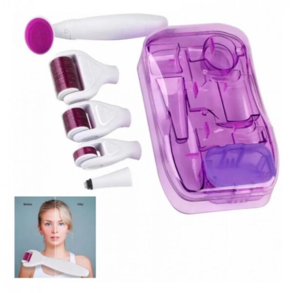 Derma Roller Kit Agujas Professional 4 En 1 Facial Corporal 18034 - Imagen 3