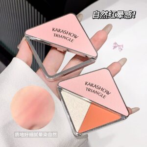 RUBOR BICOLOR TRIANGULAR GIRATORIO C373