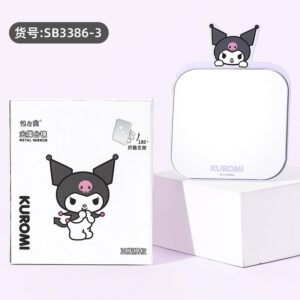 ESPEJO MESA DE METAL HELLO KITTY/KUROMI 08805