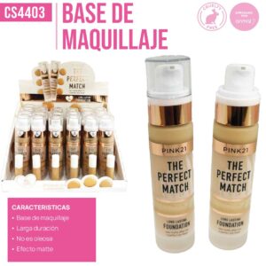 Base efecto matte THE PERFECT MATCH CS4403 66110