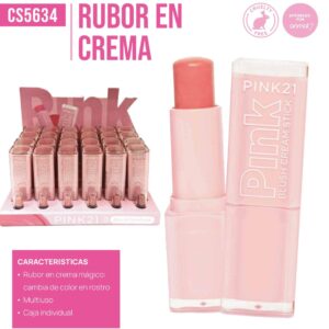 RUBOR EN CREMA PINK21 CS5634 86231