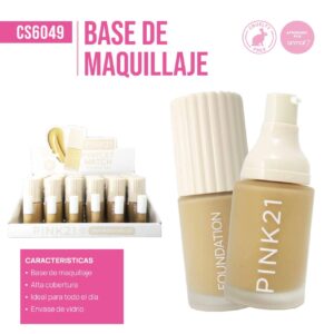 BASE DE MAQUILLAJES PINK21 CS6049 87528