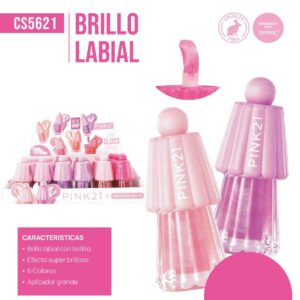 BRILLO LABIAL PINK21 CS5621/86064
