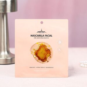 61104 MASCARILLA FACIAL FIBRA VEGETAL MIEL