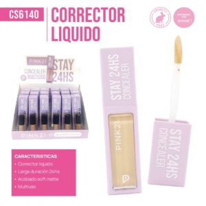 CORRECTOR LIQUIDO PINK21 CS6140 87207