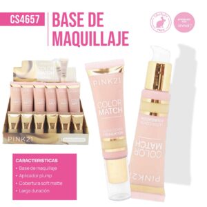 BASE DE MAQUILLAJES PINK21 CS4657 67629