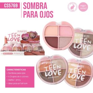 SOMBRA PARA OJOS PINK21 CS5769/86989