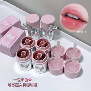 BRILLO LABIAL GELATINA DOBLE COLORES GX1386