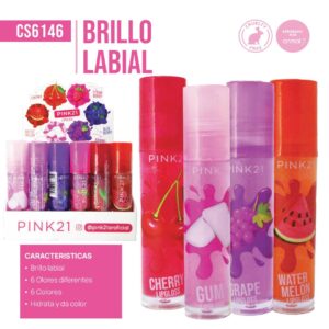BRILLO LABIAL PINK21 CS6146/87559