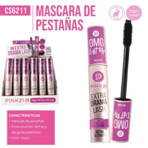 MASCARA DE PESTAÑA PINK21 CS6211