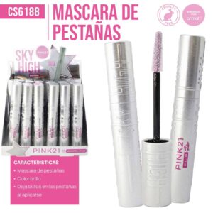 MASCARA DE PESTAÑA GLITTER PINK21 CS6188