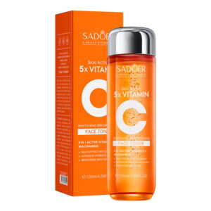 TONER AGUA TONICA CON 5 X VITAMINA C ILUMINADOR REAFIRMANTE E HIDRATANTE 130ML 08091