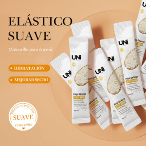 MASCARILLA FACIAL DE NOCHE PULPA DE ARROZ HIDRATANTE Y HUMECTANTE SIN ENJUAGUE 4ML REGISTRADO ANMAT 04702