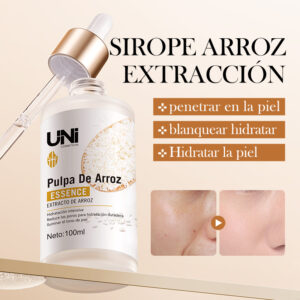 SERUM DE ARROZ CON ACIDO HIALURONICO HIDRATANTE E ILUMINADOR 100ML REGISTRADO ANMAT 27628