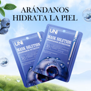 MASCARILLA FACIAL DE ARÁNDANO ANTIOXIDANTE E ILUMINADORA 25G REGISTRADO ANMAT 27024