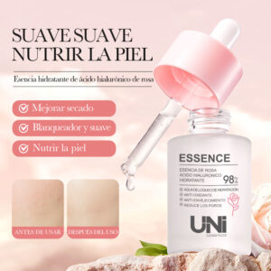 SERUM HIDRATANTE DE ROSA CON ACIDO HIALURONICO 30ML REGISTRADO ANMAT 27437