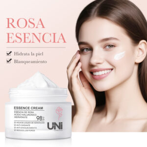 CREMA HIDRATANTE DE ROSA CON ACIDO HIALURONICO 50G REGISTRADO ANMAT 27468