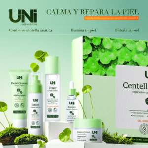 KIT RITUAL FACIAL DE CENTELLA ASIATICA HIDRATANTE DE 6 PIEZAS 03007