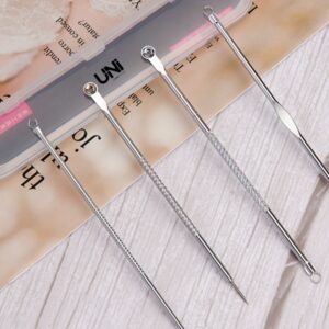 SET X 4 HERRAMIENTAS SACA COMEDONES REMOVEDOR PUNTOS NEGROS COLOR