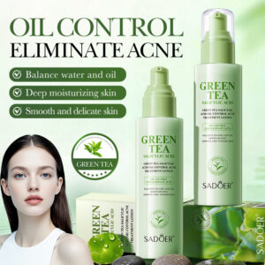 LOTION ANTIACNÉ Y CONTROL GRASA CON TÉ VERDE Y ÁCIDO SALICÍLICO 130 ML 77011
