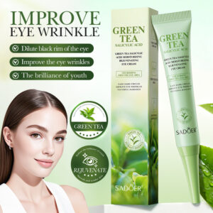CREMA CONTORNO DE OJOS RENOVADORA Y NUTRITIVA CON TÉ VERDE Y ÁCIDO SALICÍLICO 20 G 77035