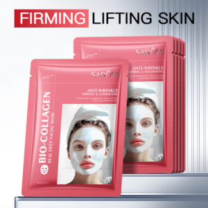 MASCARILLA NUTRITIVA ANTIARRUGAS E ILUMINADORA CON BIOCOLÁGENO 26ML 01923