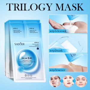 MASCARILLA TRATAMIENTO 3 PASOS CON ÁCIDO HIALURÓNICO 0.8 ML + 0.8 G + 25 G 06929