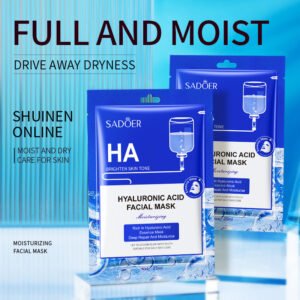 MASCARILLA FACIAL ACIDO HIALURONICO EFECTO GLOW HIDRATANTE 15327