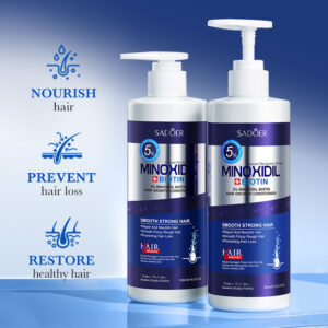ACONDICIONADOR MINOXIDIL 5% BIOTINA CRECIMIENTO CAPILAR 300ML 823729