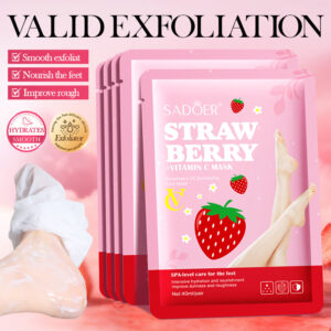 MASCARILLA EXFOLIANTE PARA PIES FRUTILLA VITAMINA C 40ML 825044