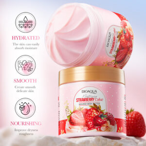 MANTECA CORPORAL FRUTILLA CAKE NUTRITIVA 200G 084606