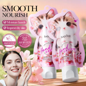 CREMA PARA MANOS FLOR DE CEREZO NIACINAMIDA ILUMINADORA SUAVIZANTE 50G 701676