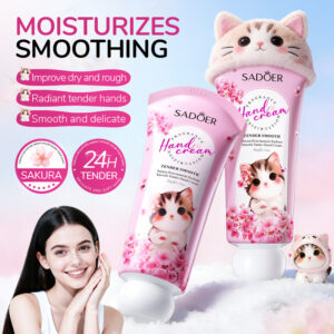 CREMA PARA MANOS FLOR DE CEREZO NIACINAMIDA ILUMINADORA SUAVIZANTE 60G 701683