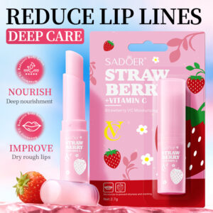 BÁLSAMO LABIAL FRUTILLA VITAMINA C NUTRITIVO 2.7G 802822