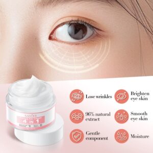 CREMA CONTORNO DE OJOS 4 EN 1 REPARADORA REAFIRMANTE 30G 040671
