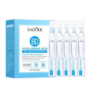SERUM FACIAL REPARADOR ANTIARRUGAS CON ACIDO HIALURONICO 8D 1.5ML X 15PCS 600483
