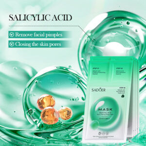 MASCARILLA FACIAL 3 PASOS ANTI ACNE CON ACIDO SALICILICO 0.8ML+0.8G+25G 706950