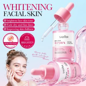 SERUM FACIAL ILUMINADOR ANTI MANCHAS CON COLAGENO, PEPTIDOS ROSA Y ADN DE SALMON 30ML 705476