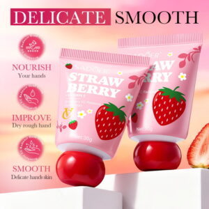 CREMA DE MANOS ILUMINADORA CON VITAMINA C Y FRUTILLA 30G 782190