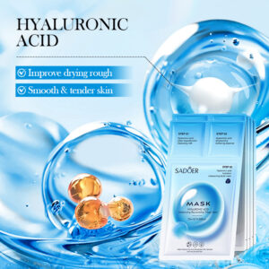 MASCARILLA FACIAL 3 PASOS HIDRATANTE CON ACIDO HIALURONICO 0.8ML+0.8G+25G 706929