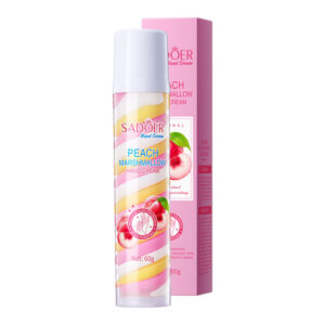 CREMA DE MANOS TRICOLOR MARSHMALLOW CON DURAZNO 60G 510694