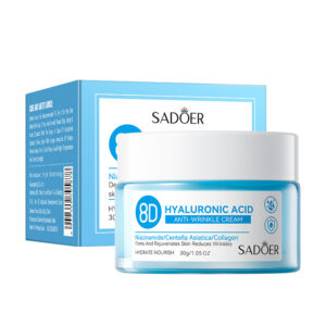 CREMA FACIAL HIDRATANTE NUTRITIVA ANTIARRUGAS CON ACIDO HIALURONICO 8D 30G 705878